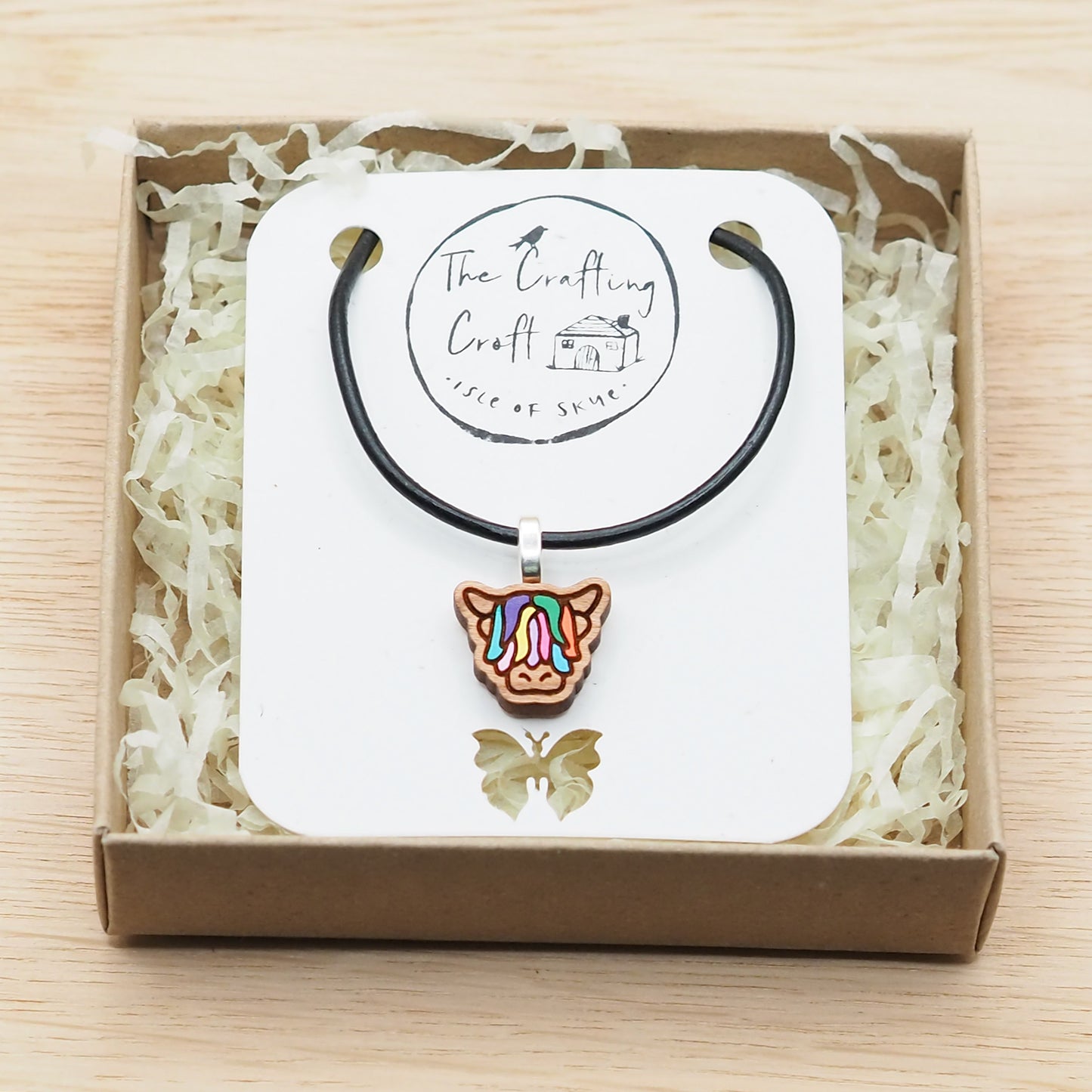 Wooden hand painted necklaces