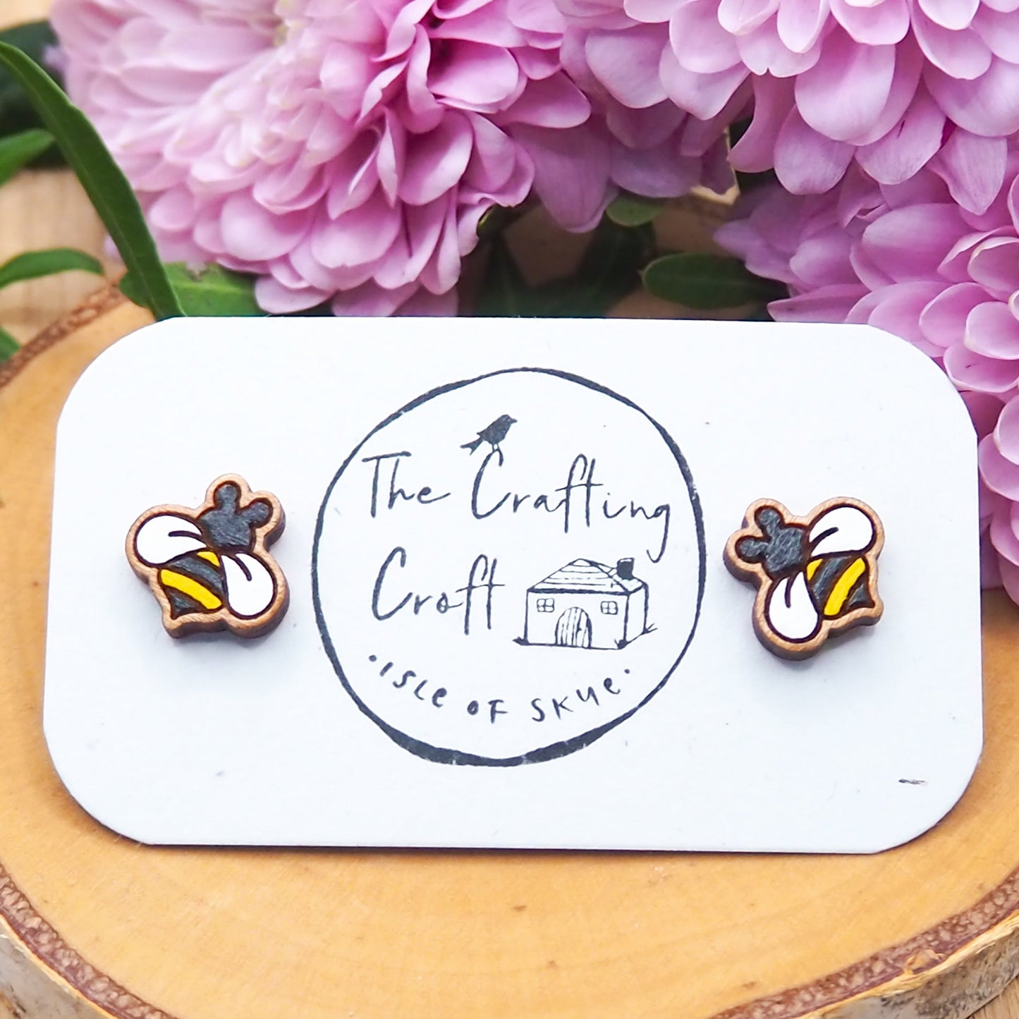 Bee Stud Earrings