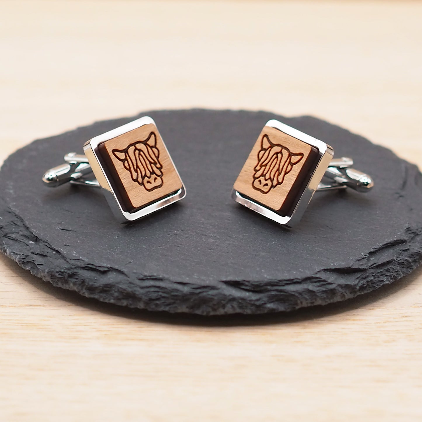 Highland Cow Cufflinks