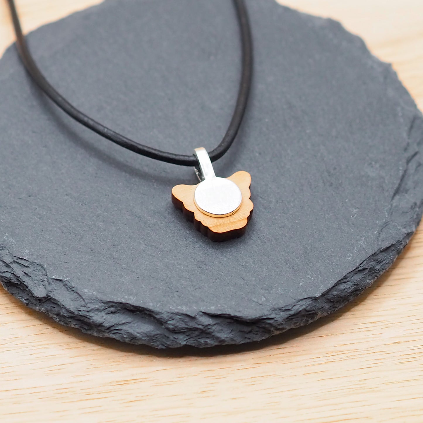 Wooden hand painted necklaces
