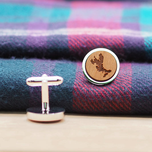 Isle of Skye Outline Cufflinks